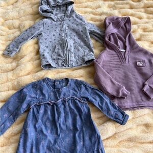Baby Girl 12 Month Clothing Bundle Carter’s Baby Gap Lucky Brand Outfit shirt